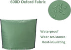 Outdoor Backflow Preventer Insulation Cover，Insulated Pouch for Winter Pipe Freeze Protection Sprinkler Valves in Snow or Sun Exposure, Waterproof Sprinkler Valve System Cover (24 " W x 24 " H,Green)