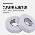 Lichamp 10-Pack White Electrical Tape Waterproof, 3/4 in x 66ft, Industrial Grade UL/CSA Listed High Temp Electrical Tape Electric Super Vinyl