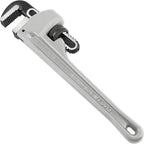 MAXPOWER Pipe Wrench 10-Inch, 40% Lighter Aluminum Adjustable Plumbing Wrench