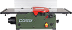 401120HI 12-Inch Spiral Cutterhead Benchtop Jointer with Cast Iron Tables, 24 TC Inserts, Extra Long 24" Aluminum Fence, Additional 7-3/8" Fence Brackets, and a 12-amp Motor