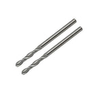 1/16" Solid Carbide Jobber Drill Bits with Straight Shank and 118° Point Angle, Made from Tungsten Carbide Material,2-Piece