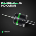 3D Touch Probe Edge Finder Trigger Finder,X Y Z Axis Measurement Centering Rod for Metals, Not Support the Detection of Insulation Materials and Insulating Spindle (Green light)