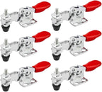 Push Pull Toggle Clamp Hand Tool 198Lbs Holding Capacity Antislip Horizontal Quick Release Heavy Duty Toggle Clamp Tool 6Pcs