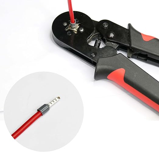 Fidioto AWG14 Wire Ferrules Terminals Kit, 1000pcs AWG14 Wire Insulated Cord Pin Ends Terminals for Electric, Industrial, Chemical Industry, Power Control System, etc. (Yellow-1000PCS-14AWG)