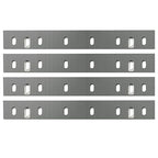 10" Planer Blade Knives for Ryobi AP10 AP10N Power Planers HSS Planer Knife with Single Cuttting Edge, 4 Pcs