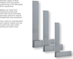 Groz 01002 4" Precision Steel Square, 16 Microns Squareness