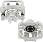 SCITOO Rear Left+Right Brake Calipers With Bracket 19-B2588 19-B2589 Compatible For Acura CL 2001-2003 For Acura TL 1999-2008 For Honda Element 2003-2011