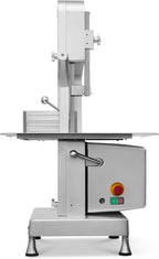 B-310S 2400W 3.3HP [ ETL & NSF Certified ] Countertop Electric Bone Band Saw – Commercial Meat Cutter, 7.9" Adjustable Cutting Thickness, 78.7" Stainless Steel Blade, Safety Shut-Off Emergency Stop