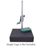 HHIP 4401-0011 Granite Surface Plate, Grade B, Ledge 0, 12" x 9" x 3"