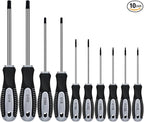 Hex Allen Wrench Screwdriver Set (10 Pack in Precision & Standard SAE Sizes .035", .050", 1/16", 5/64", 3/32", 7/64", 1/8 ", 9/64", 5/32", 3/16") - Perfect for RC Cars, Quadcopters, & Helicopters