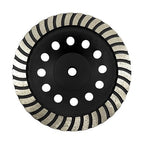 Benchmark Abrasives 7 Inch Concrete Grinding Wheel Turbo Diamond Cup Wheel with 5/8"-11 Arbor Hole for Masonry, Marble, Natural Stone, Concrete Grinding Wheel - Angle Grinder Attachments (7”)
