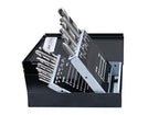 Accusize Industrial Tools U.N.F. 18 Pc H.S.S. Tap and Drill Set, 0001-0050