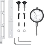 HDLNKAK Table Saw Dial Indicator Gauge, 0-1"/0.001" Dial Indicator, Table Saw Alignment Gauge Suitable for Calibrating Workshop, Machinery, Band Saw and Drill Press