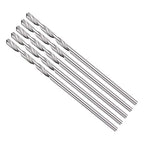 Drill Bit, 1.8mm Cutting Diameter, 4241 HSS 118° Cutting Angle Uncoated Bright Versatile Jobber Bits - (Applications: for Drilling Plastic Wood Soft Metal), 5-Pieces