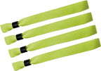 100 Pack Wrist Bands|Neon Yellow Wristbands for Events|Wristbands for Concerts Festival Admission Party|13.78” x 0.59”