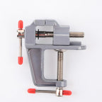 Mini Bench Vise Small Table Clamp Hobby Craft Repair Tool (Clamping Range: 0-1.2inch)