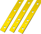 13 Inch Planer Blades TiN for DeWalt DW735 DW7352 DW735X Planer Double Sided HSS Planer Knives Titanium Coated Planer Cutters, 3 Pcs