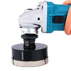 Diamond Hole Saw, 3-1/2" Hole Saw for Tiles Granite Marble Ceramic Glass Porcelain, 90mm Core Drill Bit with 5/8-11 Thread for Angle Grinders & Wet Polishers
