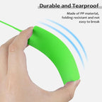 100 Plastic Tags Waterproof Tags for Labeling Shipping Tags Shipping Labels Security Tamper Seals Hanging Tags Writable Marker Ties Storage Tag with One Marker Pen (Green)