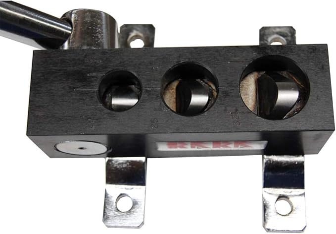 KAKA INDUSTRIAL Pipe and Tube Notcher Manual for 7/8 in, 1 in, 1-1/4 in Outside Diameter, 90 Degree High Precision Light Weight RA-6