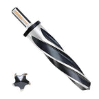 1-1/4" Reamer Drill Bit for Metal, M2 HSS Taper Reamer for Steel, Alloy, Wood, Plastic to Align, Enlarge Holes – 5-Spiral Flutes,1/2"Non-Slip Shank, 32mm Car Reamer, Bridge Construction Reamer.