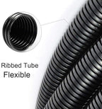 ZhiYo 20FT 1” Wire Loom Split Tubing Auto Wire Conduit Flexible Cover