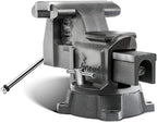 Forward CR50A-5.5In Bench Vise Heavy Duty Vice with Anvil and 210 Degrees Swivel Base (5 1/2")