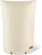 Backflow Preventer Insulation Cover - Water Pipe Insulation Sprinkler Cover for Outside - Insulated Backflow Cover Pouch for Irrigation Back Flow Valve in Winter or Sun Exposure (24" W x 36" H, Sand)