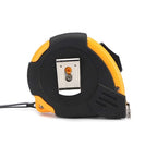 LAND 25Ft Retractable Measuring Tape - Self-Lock Heavy Duty Tape Measure, Magnetic Hook for Measurement Alone, TPR Rubber Protective Case (25FT AUTO)