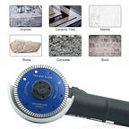 3pc/Lot 4.5 inch Diamond Blade Super Thin Diamond Turbo Saw Blade Porcelain Tile Blade for Granite Marble Ceramic Tile Cutting
