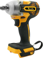 20V MAX Cordless Impact Wrench, 1/2" Brushless Motor High Torque Impact Gun, Variable Speed, Compatible with Ma kita Battery (Tool Only, No Battery and Charger Included)