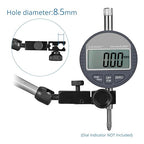 AUTOUTLET Magnetic Base Flexible Indicator Magnetic Base Holder Stand 14 Inch Adjustable Dial Indicator Magnetic Base with Max Pull 176Lbs (80Kgs) for Digital Dial Indicator Gauge