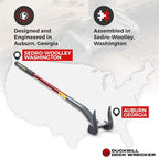 The Original Deck Wrecker Deck Board Removal Tool. Heavy-Duty Professional-Grade Pry Bar Engineered for Power & Efficiency. Trusted by Professionals for Their Toughest Jobs