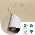 Leather Repair Patch Leather Repair Tape Self-Adhesive Cuttable Vinyl Leather Repair Kit for Couch Sofa Car Seat Furniture Cabinets Chair (Beige, 17.3 X 78.7 inch)