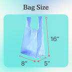 Because Incontinence Disposal Bags, Tear Resistant Disposal Bags for Men & Women, Extra-Large, Leak Protection, Odor Blocking, 50 Count