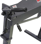 KAKA INDUSTRIAL Sheet Metal Brake, 36-Inch Metal Brake Bender, 20-Gauge Mild Steel Capacity, 0-120 Degrees Adjustable Bending Brake, Heavy-Duty Siding Brake MB-36