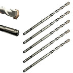 Direko SDS Plus Rotary Hammer Drill Bits 5-Piece Carbide-Tipped for Masonry，Concrete,Brick Granite etc (HD-A1/2 x12-5)