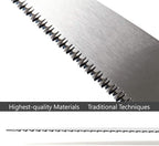 Woodworking Saw, Japanese Pull Saw for Woodworking and Wood Craftsmanship, Long Handle with Precision Blade and Cutting Power, Heavy Duty (Woodworking Saw)