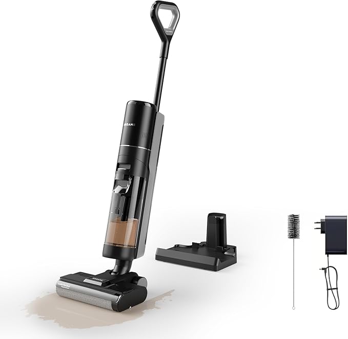 DREAME G10 Wet Dry Vacuum Cleaner, Cordless Vacuum Mop All in One with Auto Self-Cleaning, Up to 30 Mins Runtime, Cordless Floor Cleaner Machine for Hard Floors, Edge Cleaning Wet Dry Vacuum