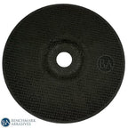 Benchmark Abrasives 7" Aluminum Oxide Pro Depressed Center Grinding Wheel, 1/4" Thick, 7/8" Arbor for Cutting Grinding Stock Removal on Metal, Steel, Cast Iron - 25 Pack
