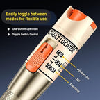 Visual Fault Locator, VFL Fiber Optic Tester Kit - Include Single Mode 9/125um FC Male to LC Female Adapter, Light Pen for Fiber Network Cable Test