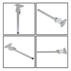 Stainless Steel 6-Inch Dial Caliper - Measuring Range 0-6 Inch for Internal and External Dimensions and Depth - Easy to Use Tool With Suitcase