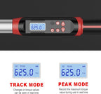 3/4-Inch Drive Digital Torque Wrench, 32-626 Ft-lb./42.5-850Nm, Dual-Direction, 4 Measurement Mode, Heavy Duty Electronic Torque Wrench with Buzzer & LED Indicator for Truck,Car