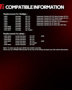 Torchbeam Rear Brake Calipers Set for Dodge Durango 2011-2023, Jeep Grand Cherokee 2011-2022, Rear Left and Rear Right Calipers Replace # 18B5420+18B5421