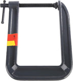 Deep Throat C Clamp, Clamping Thickness 100mm*Depth 185mm Heavy Duty Deep Throat U Clamp, G Type Clamping Device for Various Manufacturing Fields