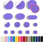 45PCS Nylon Repair Patch Self-Adhesive Pre-Cut Fabric Patch Down Jacket Repair Patches for Puffer Jackets Tenacious Tape Polyester Waterproof Lightweight Tent Repair Patch for Clothes Bag(Purple)