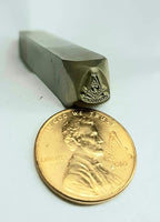 Masonic Master Mason Penny Punch Stamping Tool Fraternal Order Logo Punch Tool