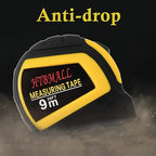 Auto-Lock Measuring Tape, 30-Feet (9M) Dual Side Retractable Tape Measure, Inch/Metric Scale, MID Accuracy, for Electricians, Carpenter, Surveyors and Engineers, with Rubber Protective Casing