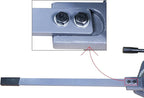 KAKA INDUSTRIAL Universal Bender, Manual Metal Bender, 120 Degree Strip Steel, Flat Steel, Round Steel, Angle Steel Rod Bender, Hot and Cold, 2-3/4-In Bar Bending Machine UB-70