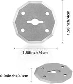 PHYSEN 1 Pcs Replacement Rotary Blades Compatible with WORX WX082L 4V ZipSnip Cordless Electric Scissors, WA2300 Blades Fits RC2600K, RC2601, RC2602, WX080L, WX081L